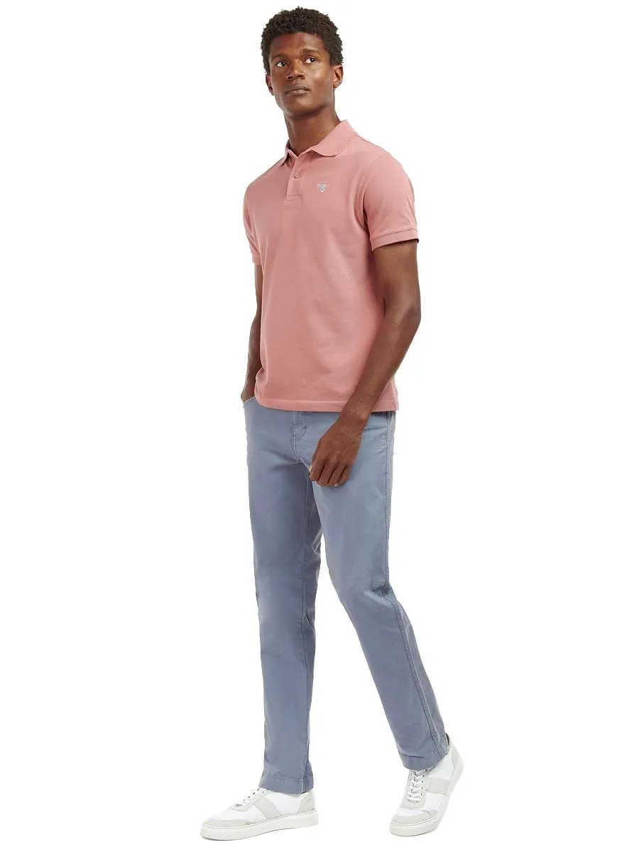 50% OFF - BARBOUR Sports Polo Shirt - Men's - Faded Pink - Size: SMALL