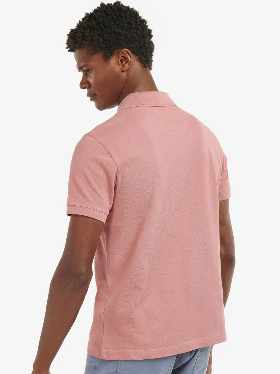 50% OFF - BARBOUR Sports Polo Shirt - Men's - Faded Pink - Size: SMALL