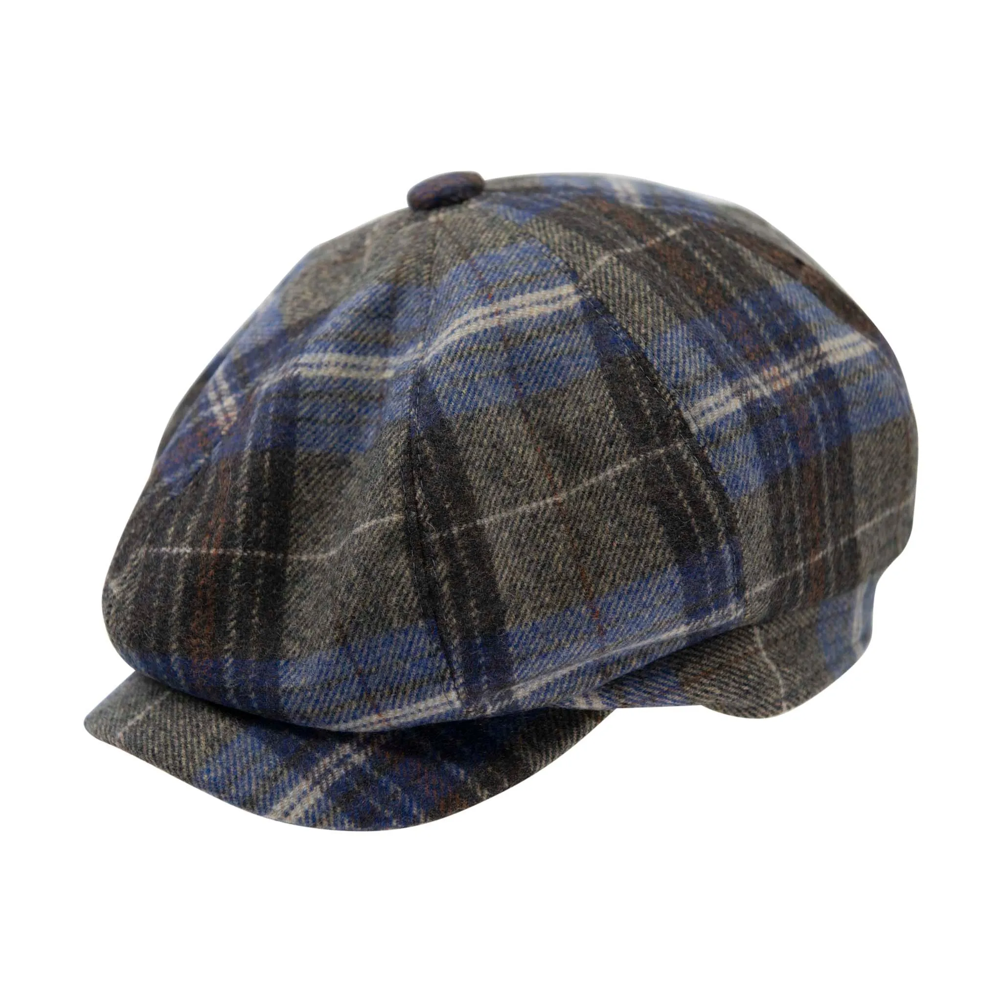 Carlyle Tartan Newsboy Cap