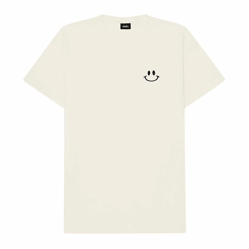 Dalix Smile Face Relaxed Tee