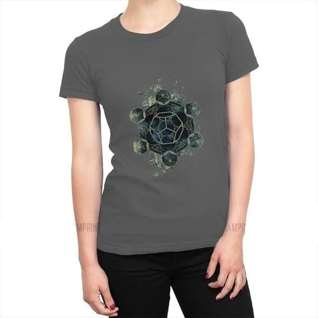 Dodecahedron Printed Short-Sleeve T-Shirt