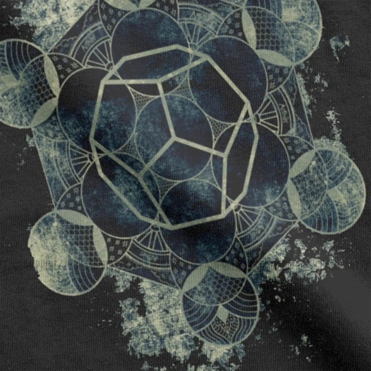 Dodecahedron Printed Short-Sleeve T-Shirt