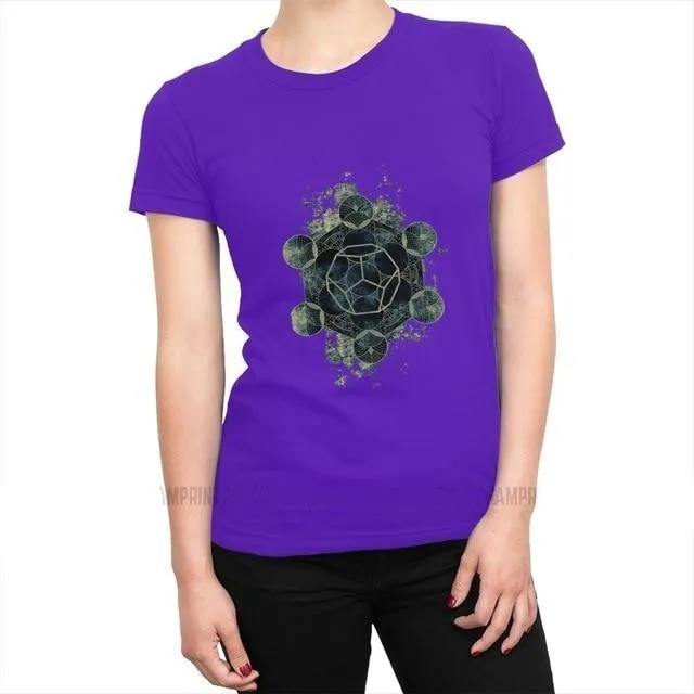 Dodecahedron Printed Short-Sleeve T-Shirt