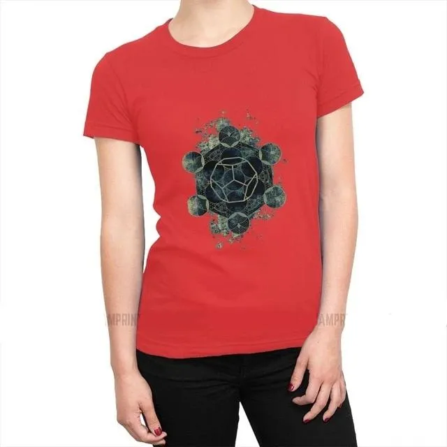 Dodecahedron Printed Short-Sleeve T-Shirt