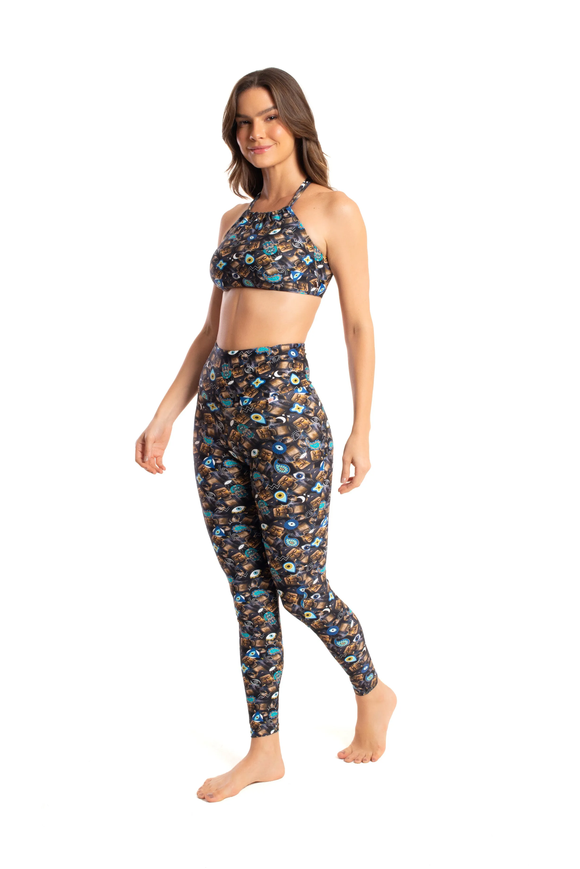 High Waist Leggings, Buddha Vibes, Cool Form Light