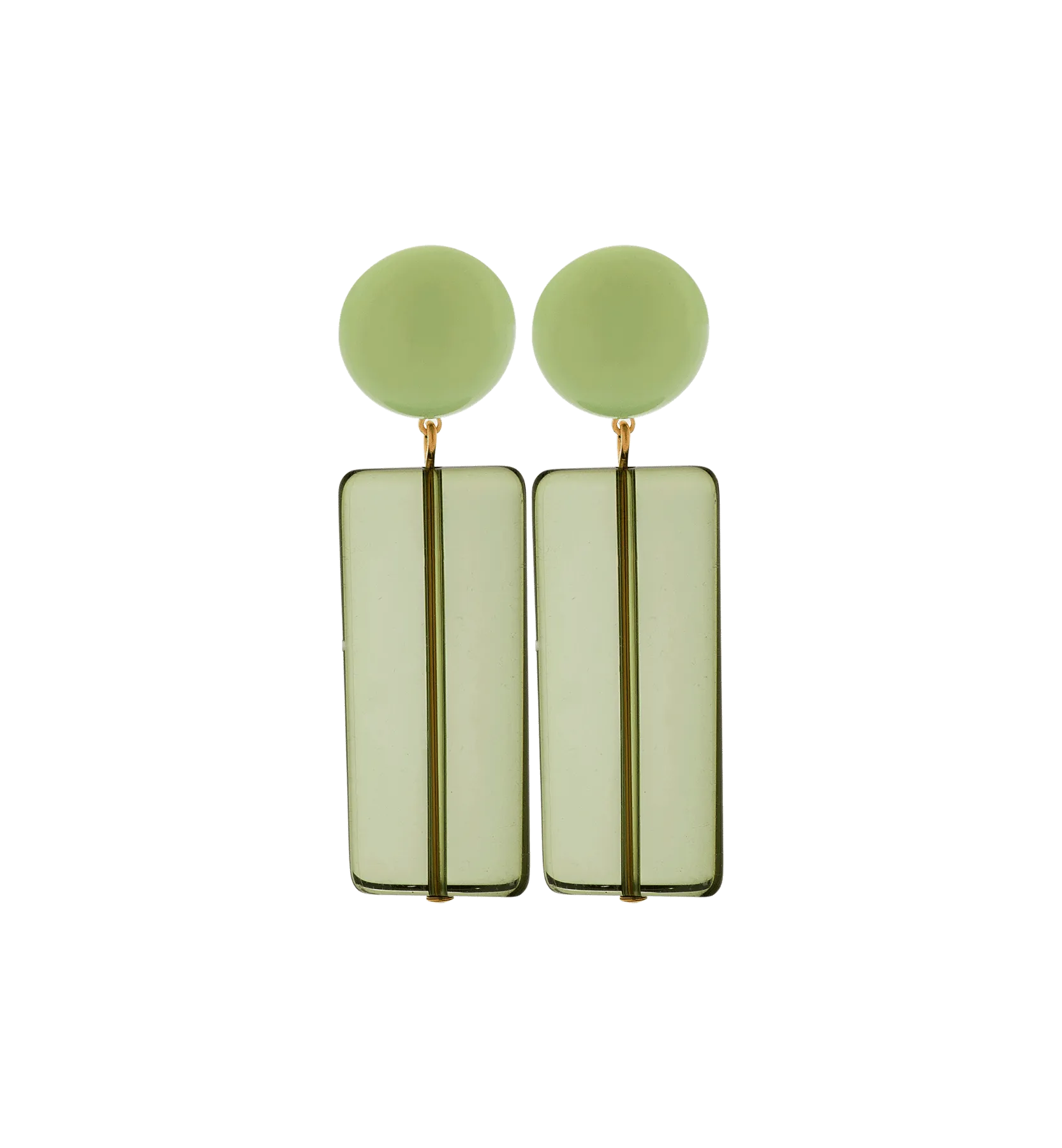 Lorena Taddei Green Earring Set