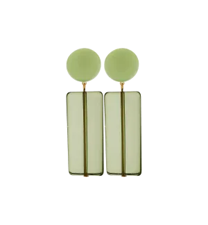 Lorena Taddei Green Earring Set