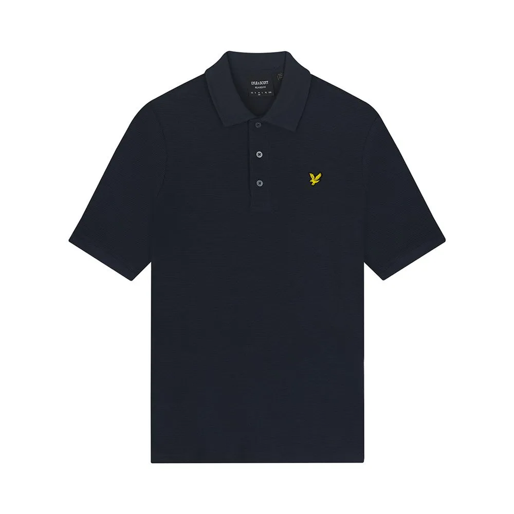 Lyle & Scott Milano Cotton Polo Shirt - Dark Navy