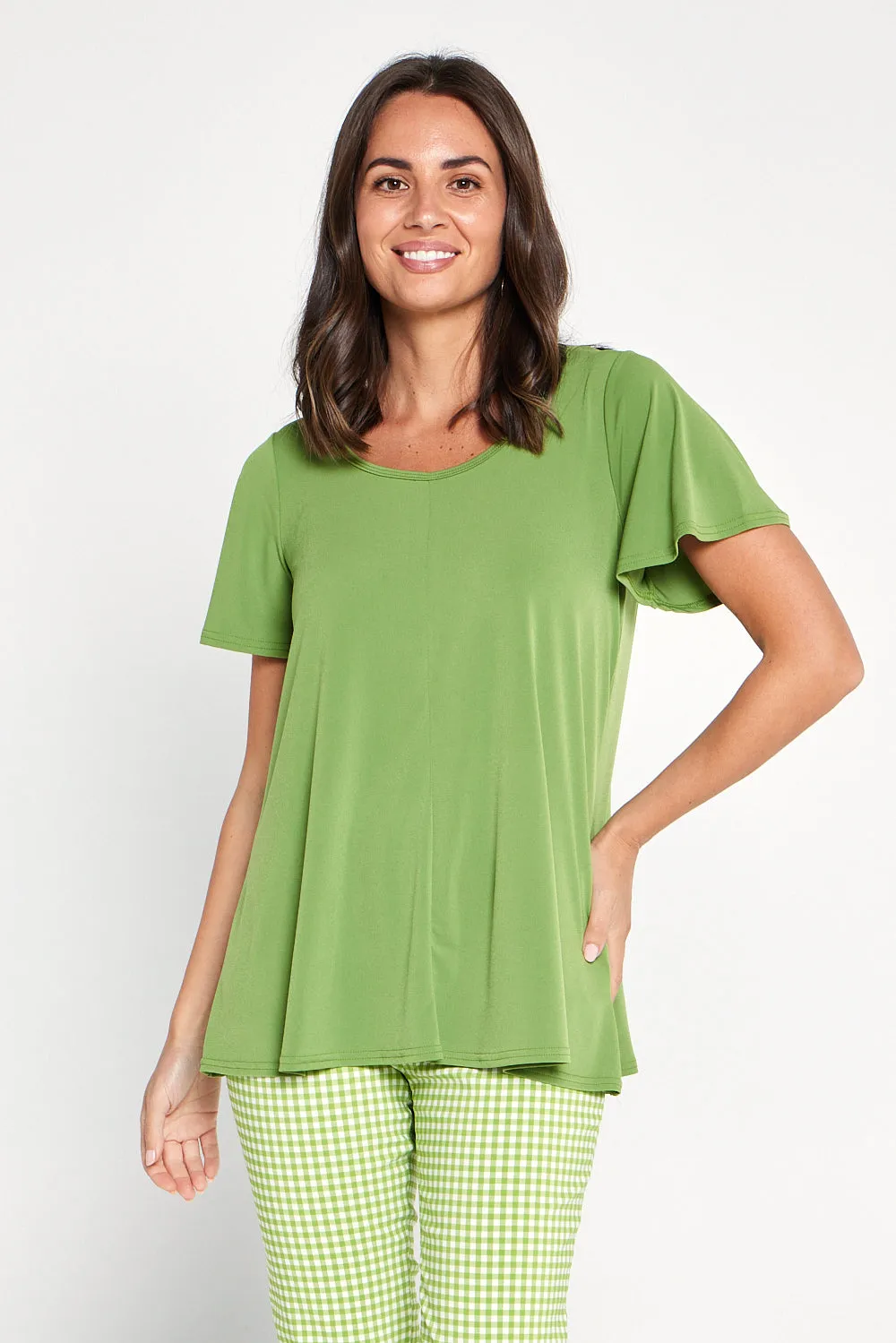 Melinda Top - Apple Green