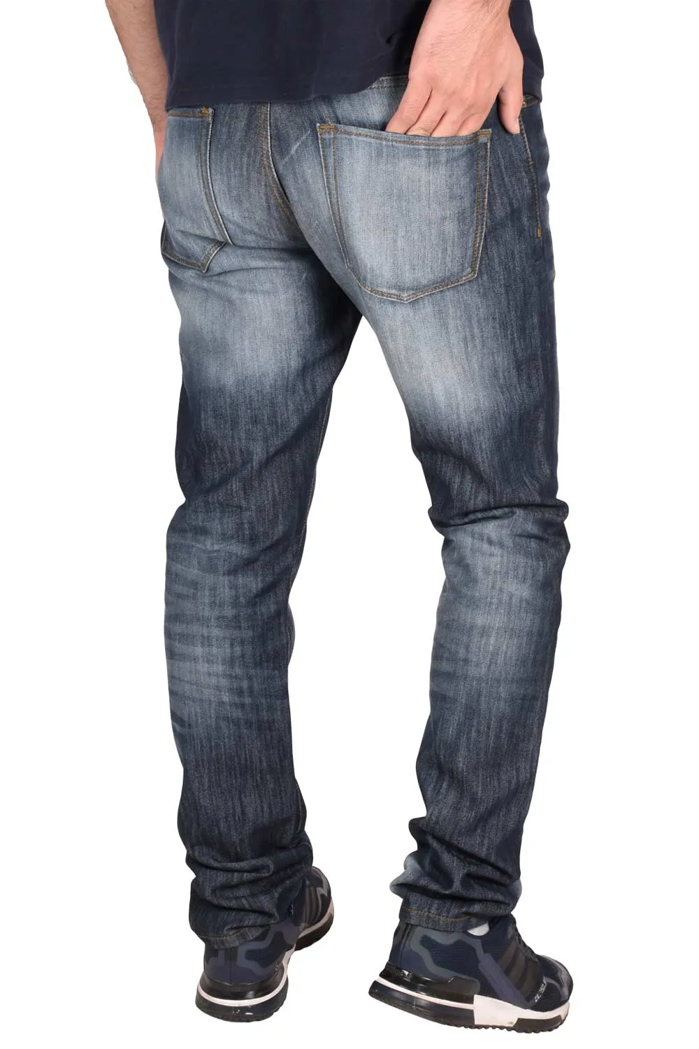 Mens Denim Straight Leg Jeans 601