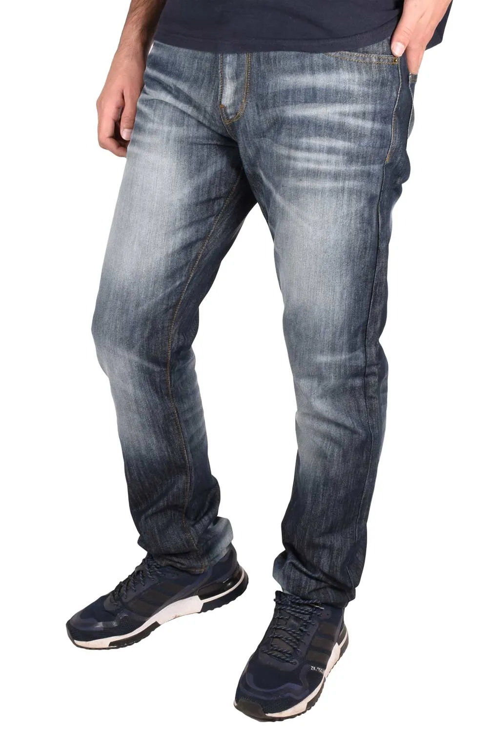 Mens Denim Straight Leg Jeans 601