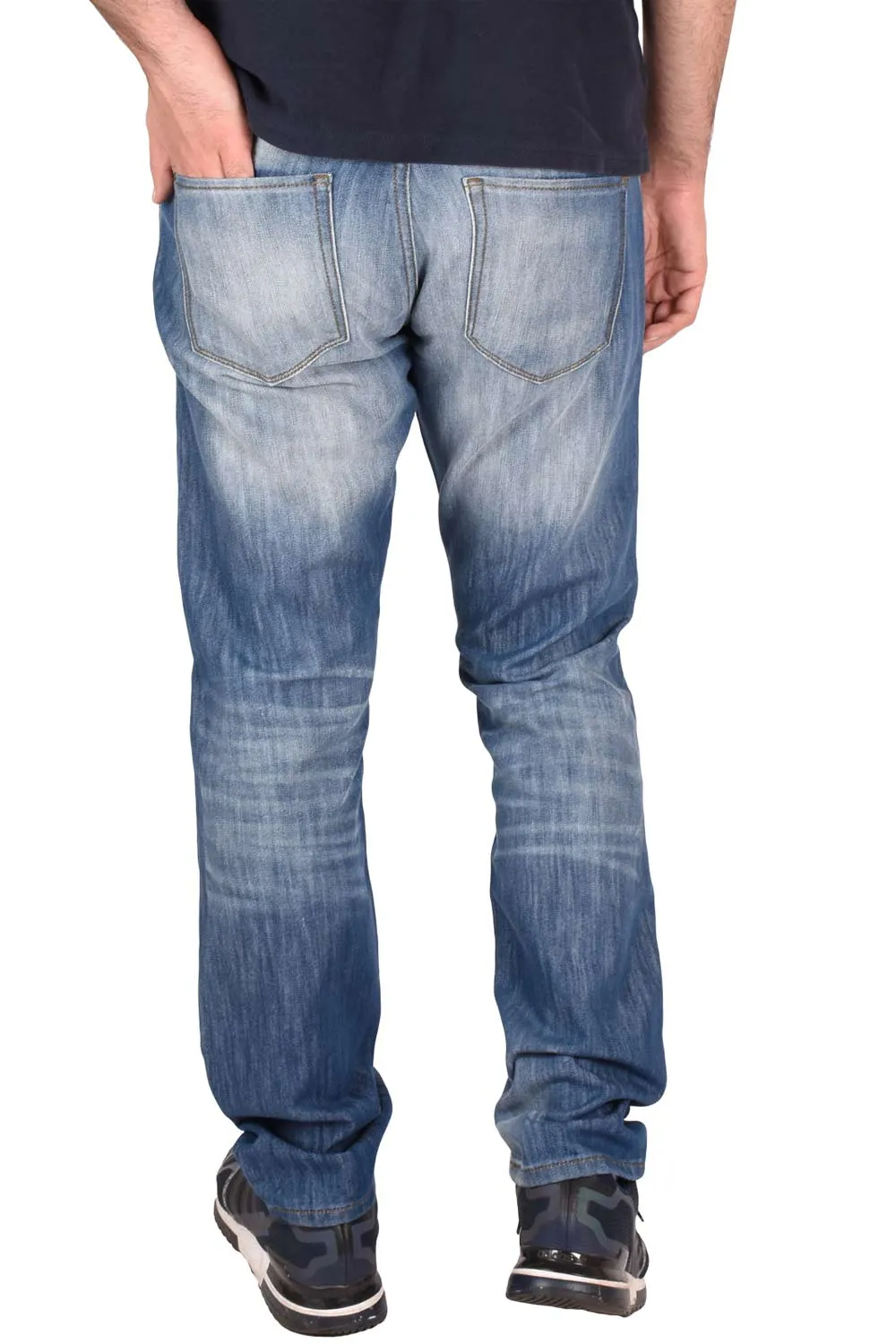 Mens Denim Straight Leg Jeans 601