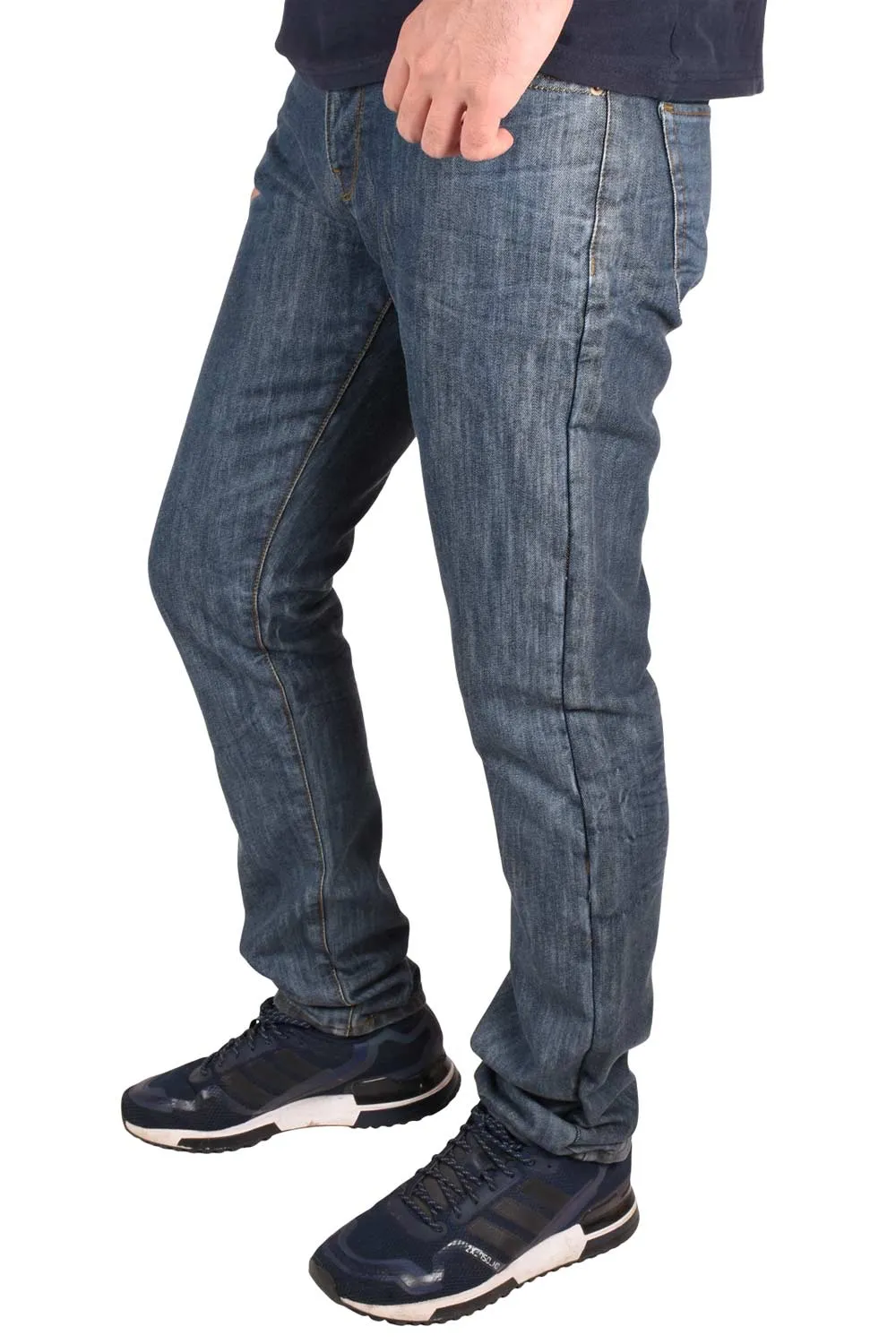 Mens Denim Straight Leg Jeans 601