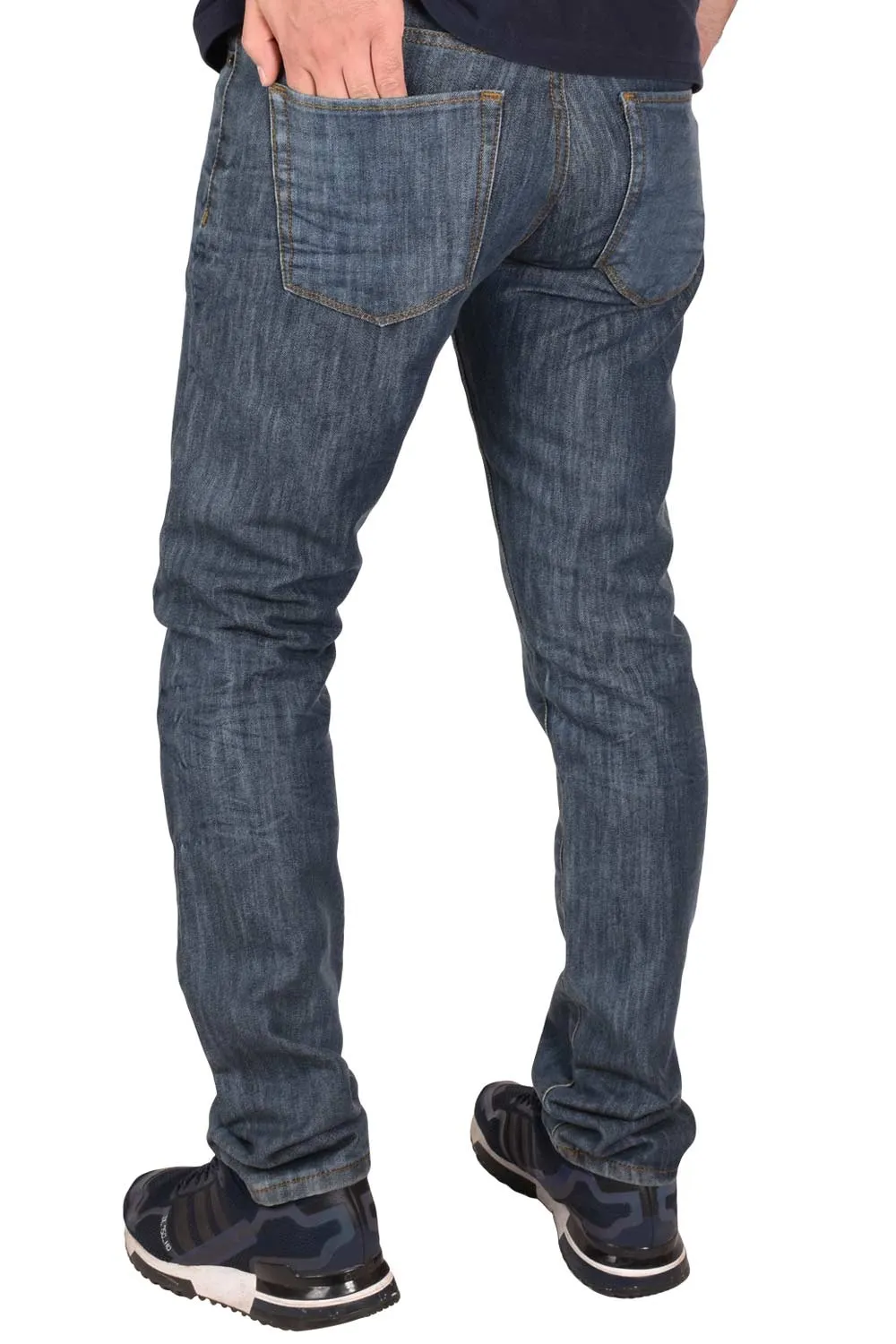 Mens Denim Straight Leg Jeans 601