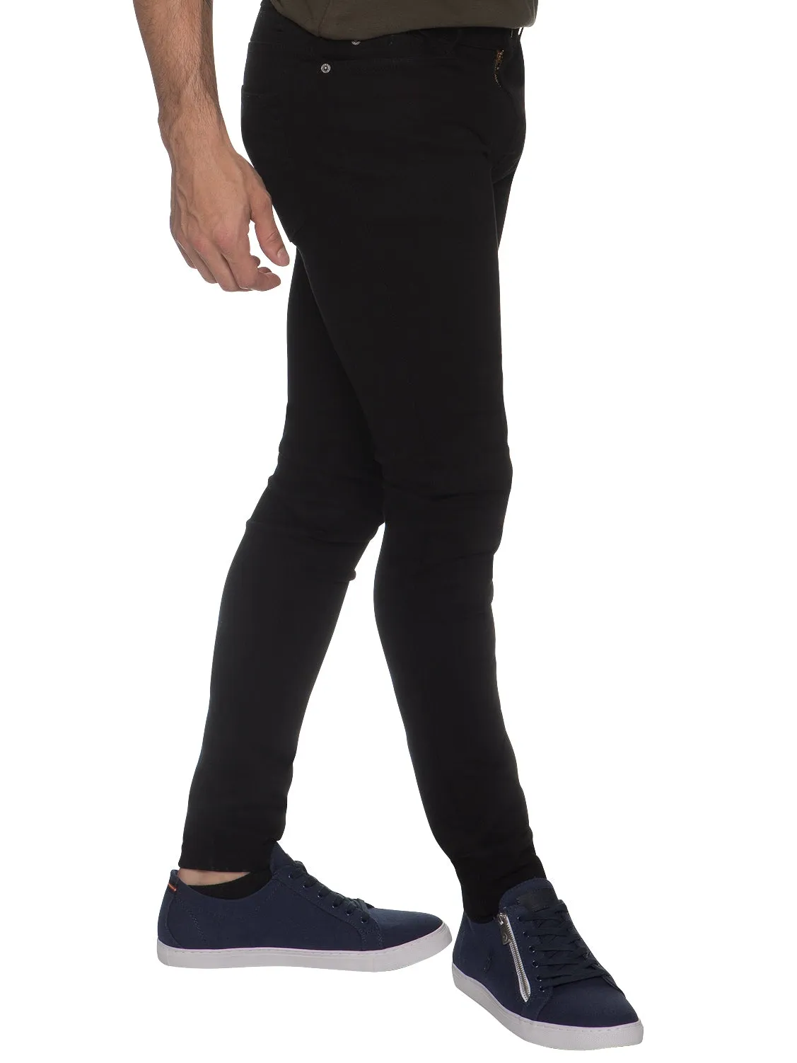 Mens Designer Stretch Skinny Fit Jeans | Enzo Designer Menswear