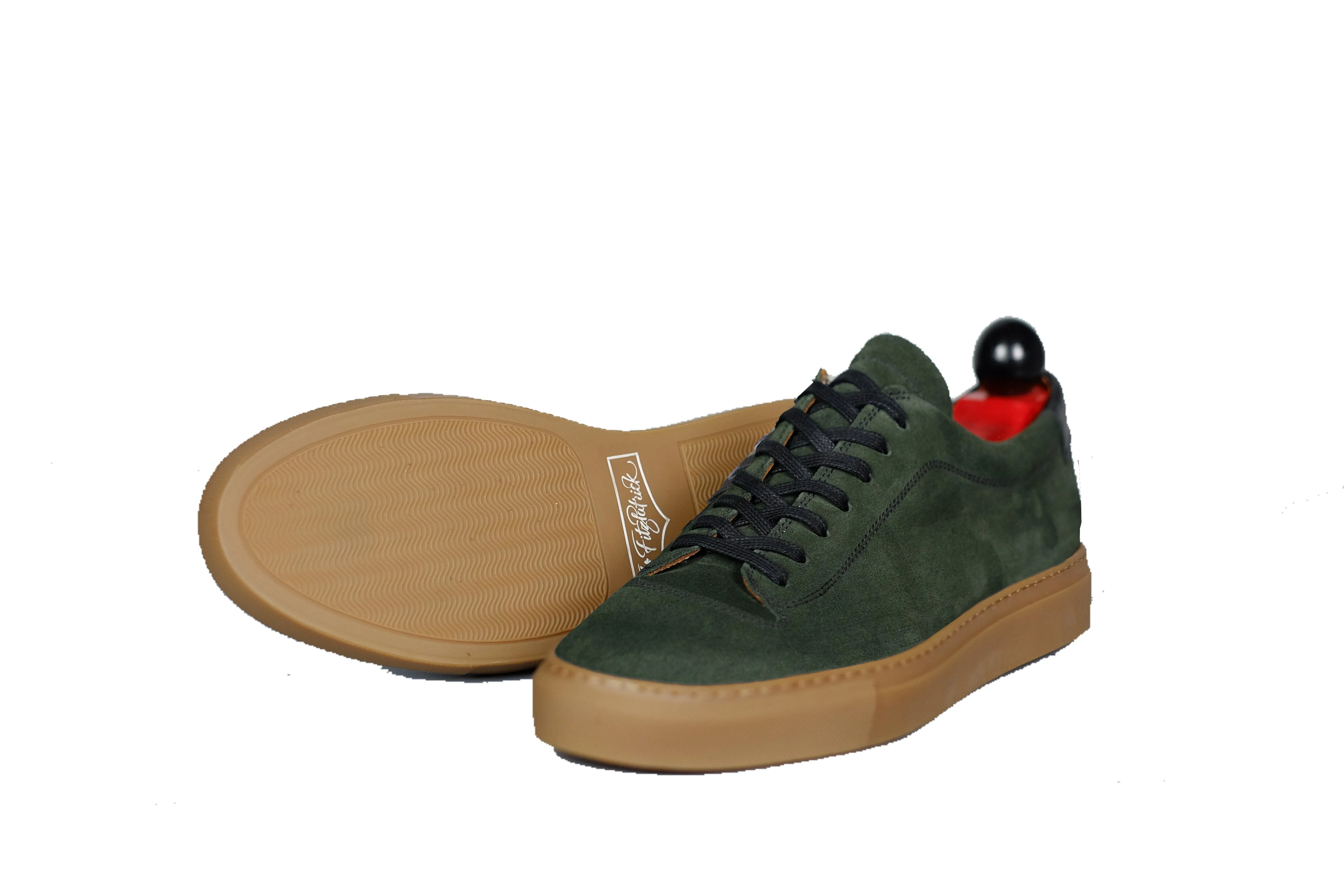 Olympia - MTO - Kale Suede / Gum Sole