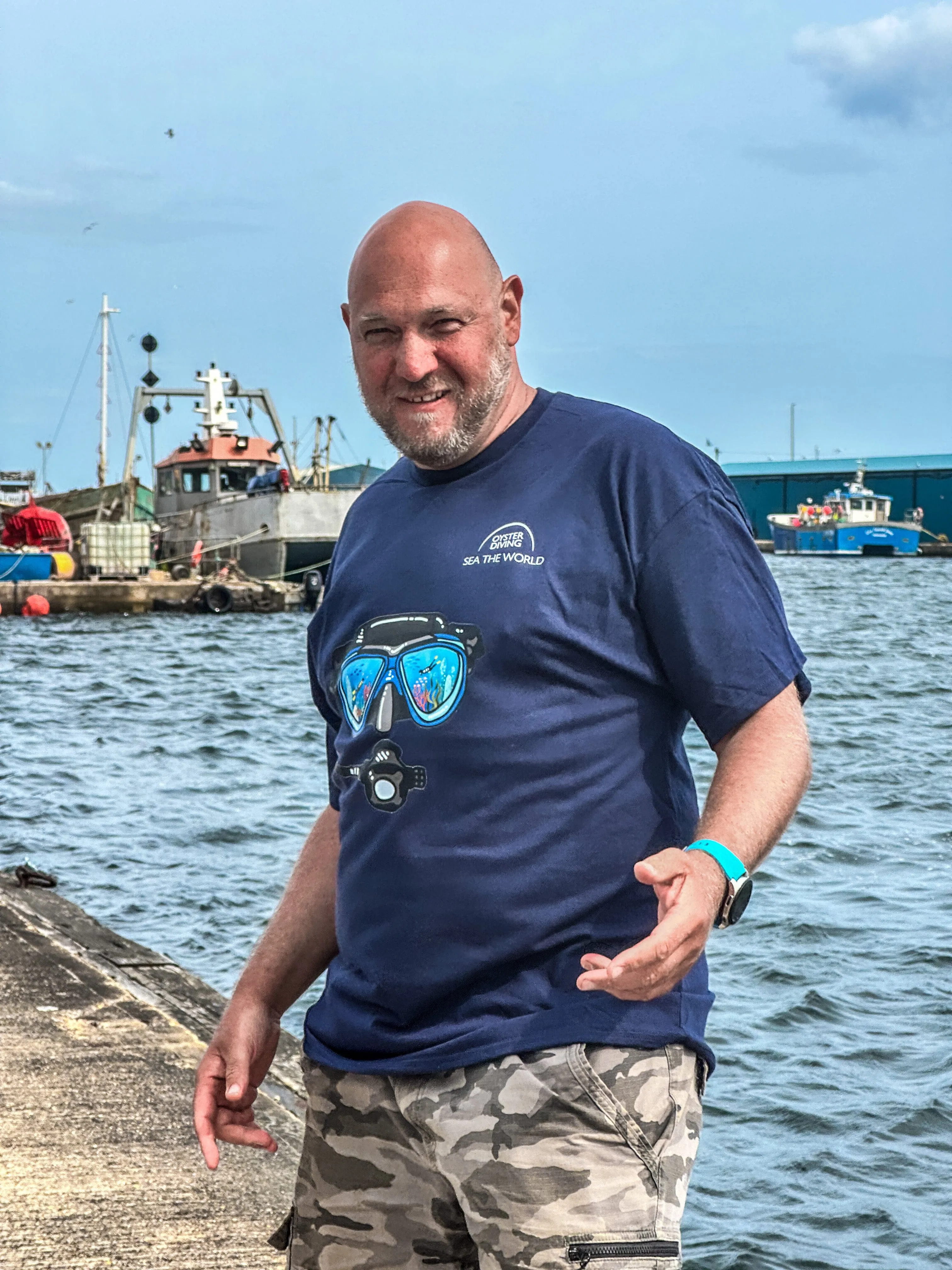 Oyster Diving T-shirt