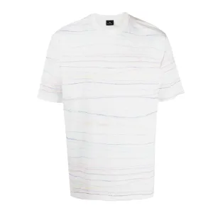 PAUL SMITH Tshirt SS Reg Fit Stripe - Multicoloured