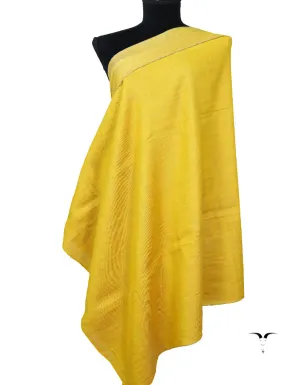 Yellow and Golden Reversible Pashmina Shawl 7330